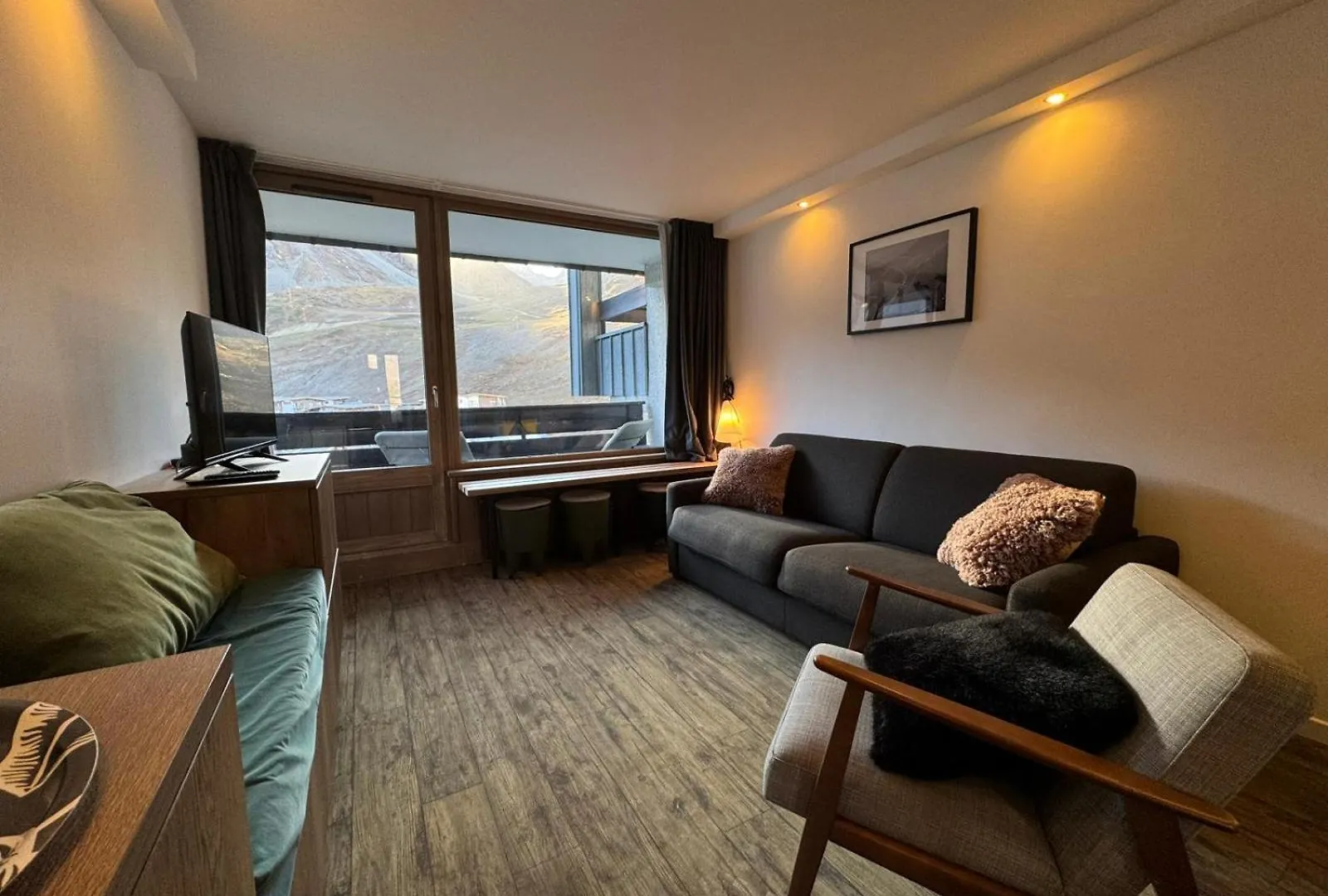 Pla134 - Superbe Appt 4-6Pers Traversant Coeur Val Claret Tignes