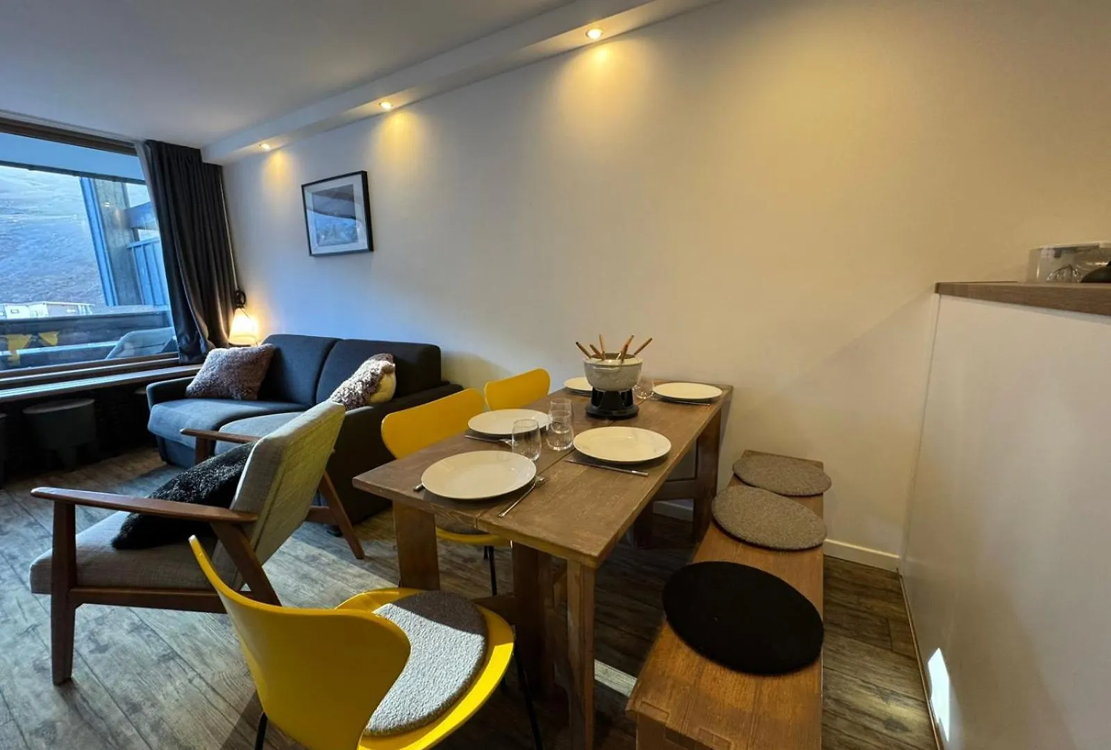 Pla134 - Superbe Appt 4-6Pers Traversant Coeur Val Claret Tignes Apartment