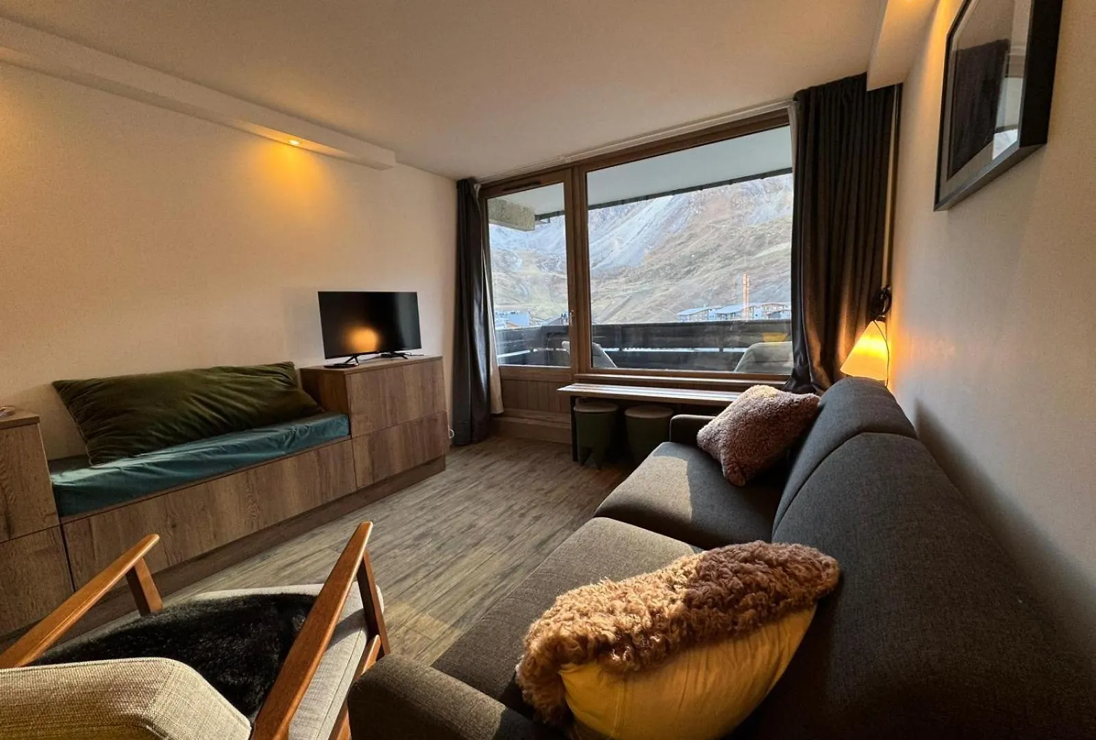 Pla134 - Superbe Appt 4-6Pers Traversant Coeur Val Claret Tignes